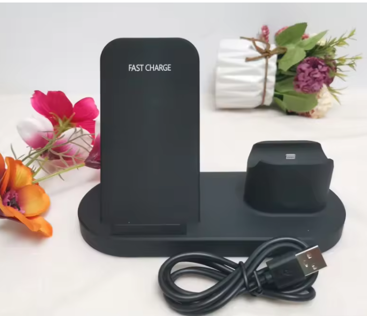 BASE H10 CARGADOR INALAMBRICO 3 EN 1