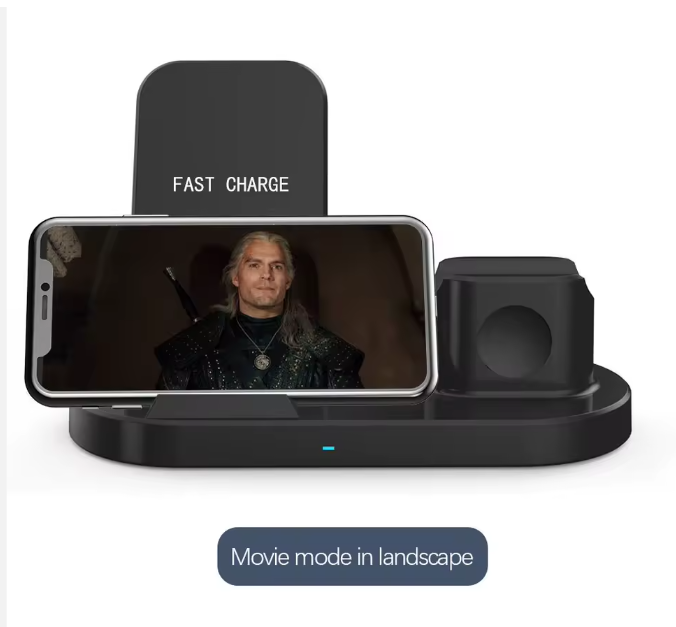 BASE H10 CARGADOR INALAMBRICO 3 EN 1