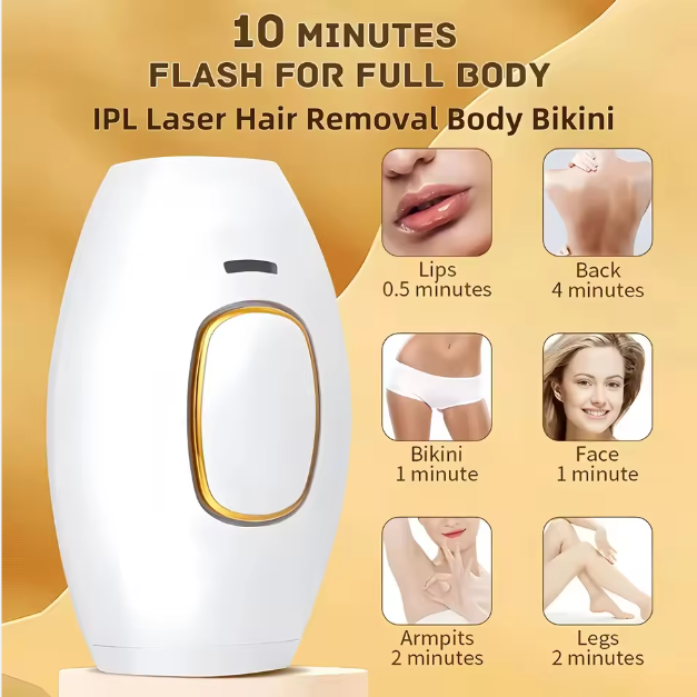 DEPILADORA LASER IPL PERMANENTE