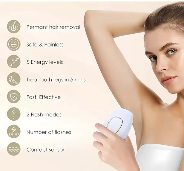 DEPILADORA LASER IPL PERMANENTE