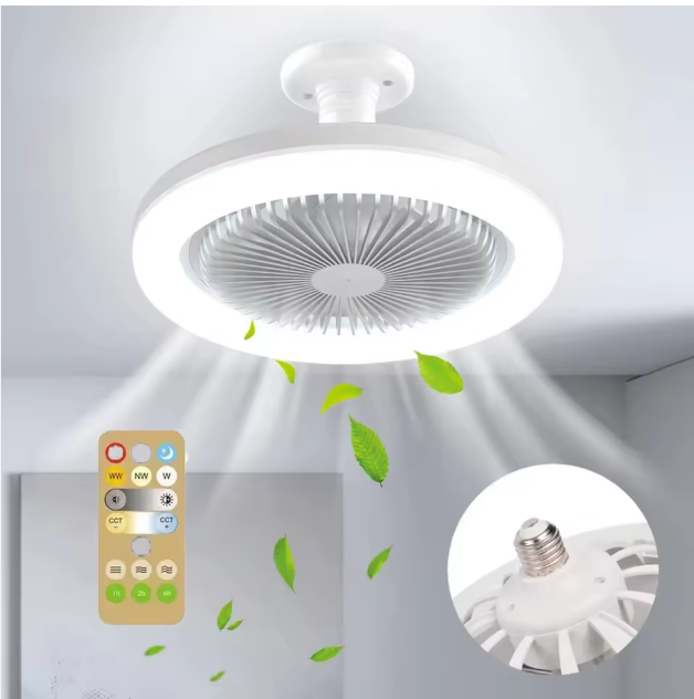 VENTILADOR CON LUZ