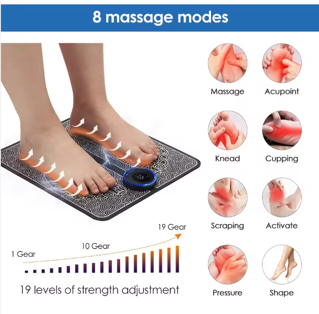 TAPETE MASAJEADOR DE PIES