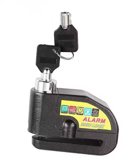 CANDADO DISCO CON ALARMA PARA MOTO O BIC