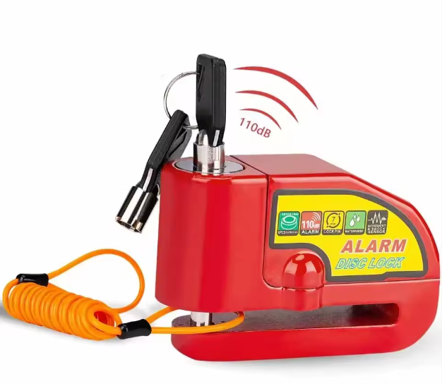 CANDADO DISCO CON ALARMA PARA MOTO O BIC