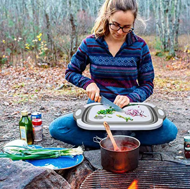 COMBO ESCURRIDOR + TABLA PLEGABLE