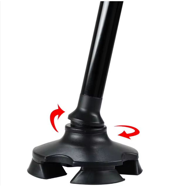 Bastón plegable con luz