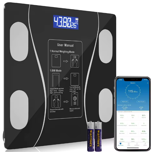 BASCULA INTELIGENTE BLUETOOTH