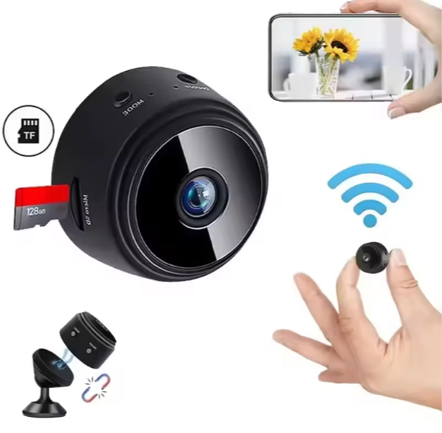 Mini Cámara Espía Hd Wifi 1080p Monitore