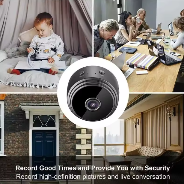 Mini Cámara Espía Hd Wifi 1080p Monitore