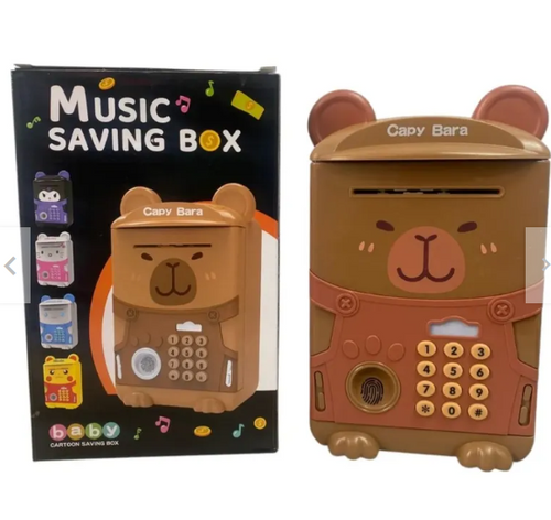 Alcancia Caja Fuerte Capibara Huella