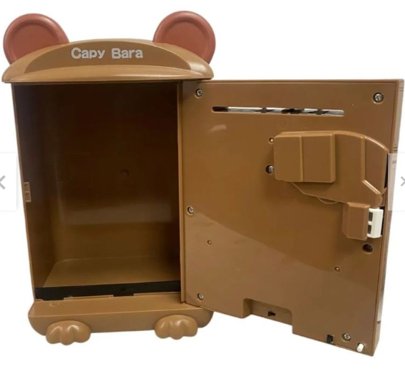 Alcancia Caja Fuerte Capibara Huella