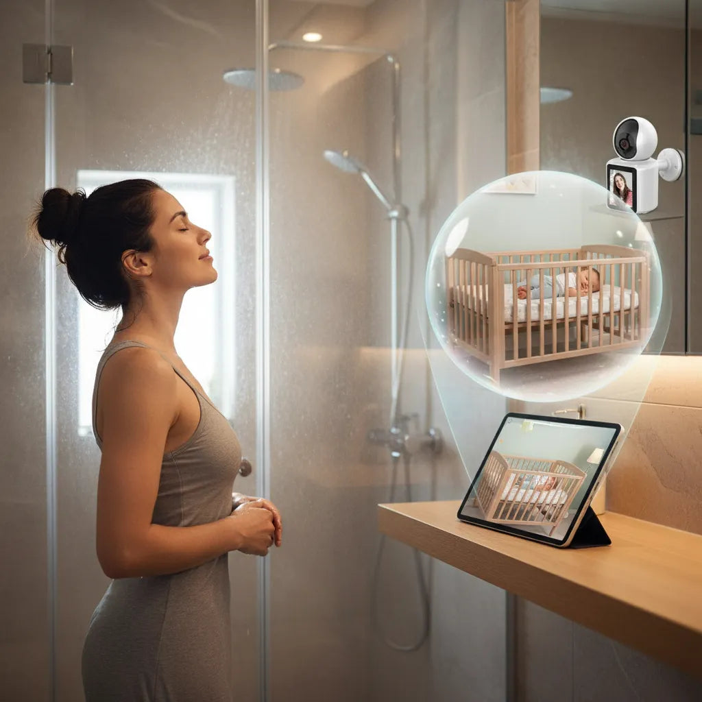 Cámara seguridad videollamada robótica