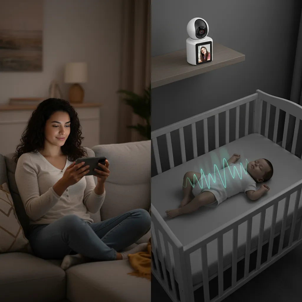 Cámara seguridad videollamada robótica