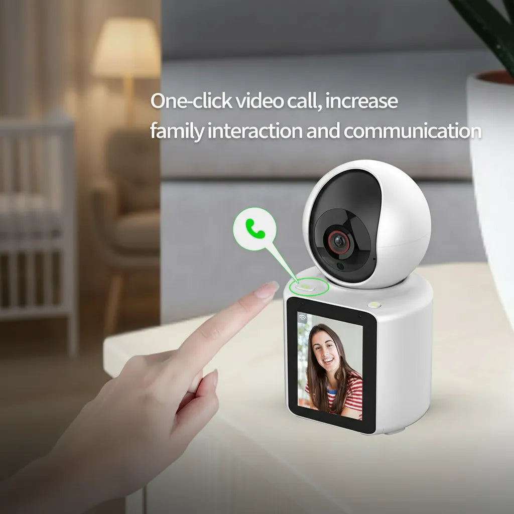 Cámara seguridad videollamada robótica