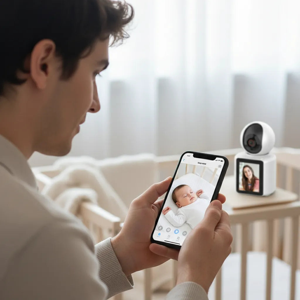 Cámara seguridad videollamada robótica